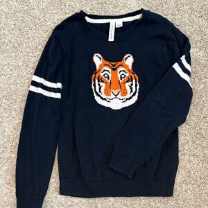 Navy Tiger Sweater
